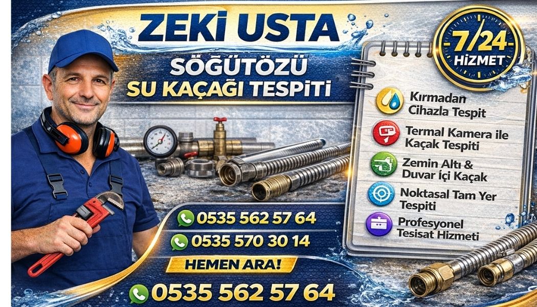 SÖĞÜTÖZÜ SU KAÇAĞI TESPİTİ